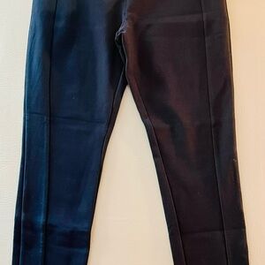 SOJO NAVY BLUE PONTE PANTS FOR WOMEN, stretch, ankle length, new w/o tags sz 12